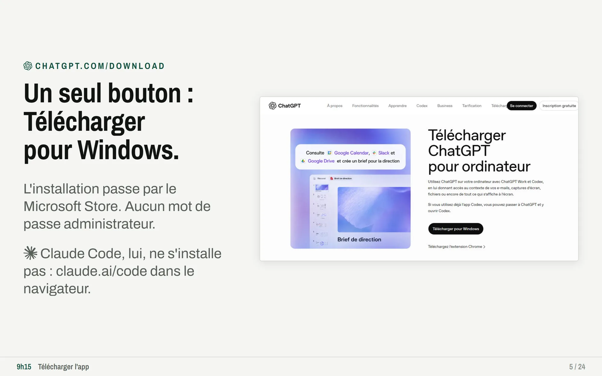 Workshop Claude Code et Codex, capture 5